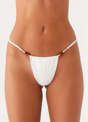 Ivanka Bikini Bottoms - White