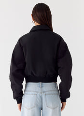 Jameson Bomber Jacket - Black