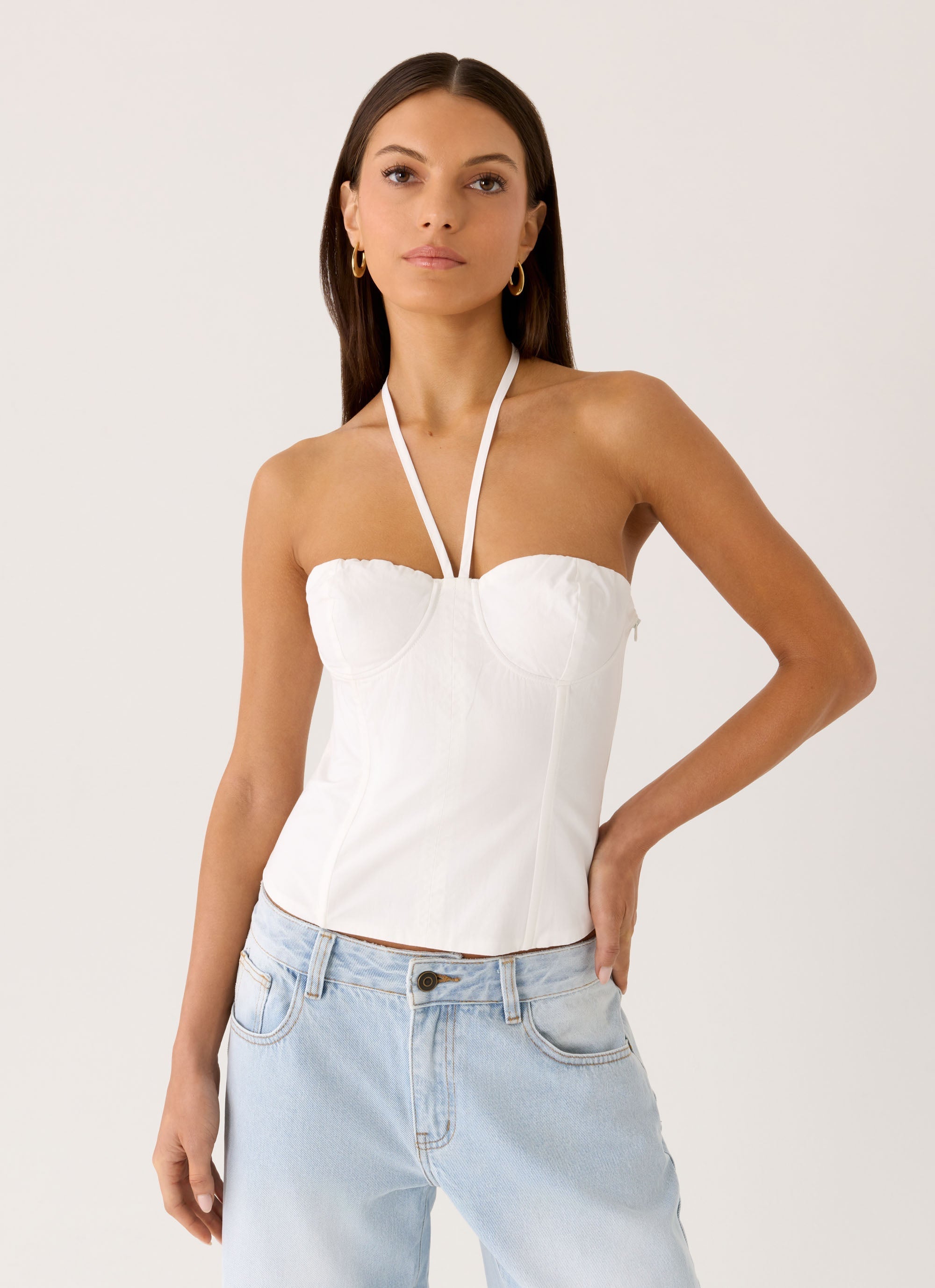 Jayne Top - White