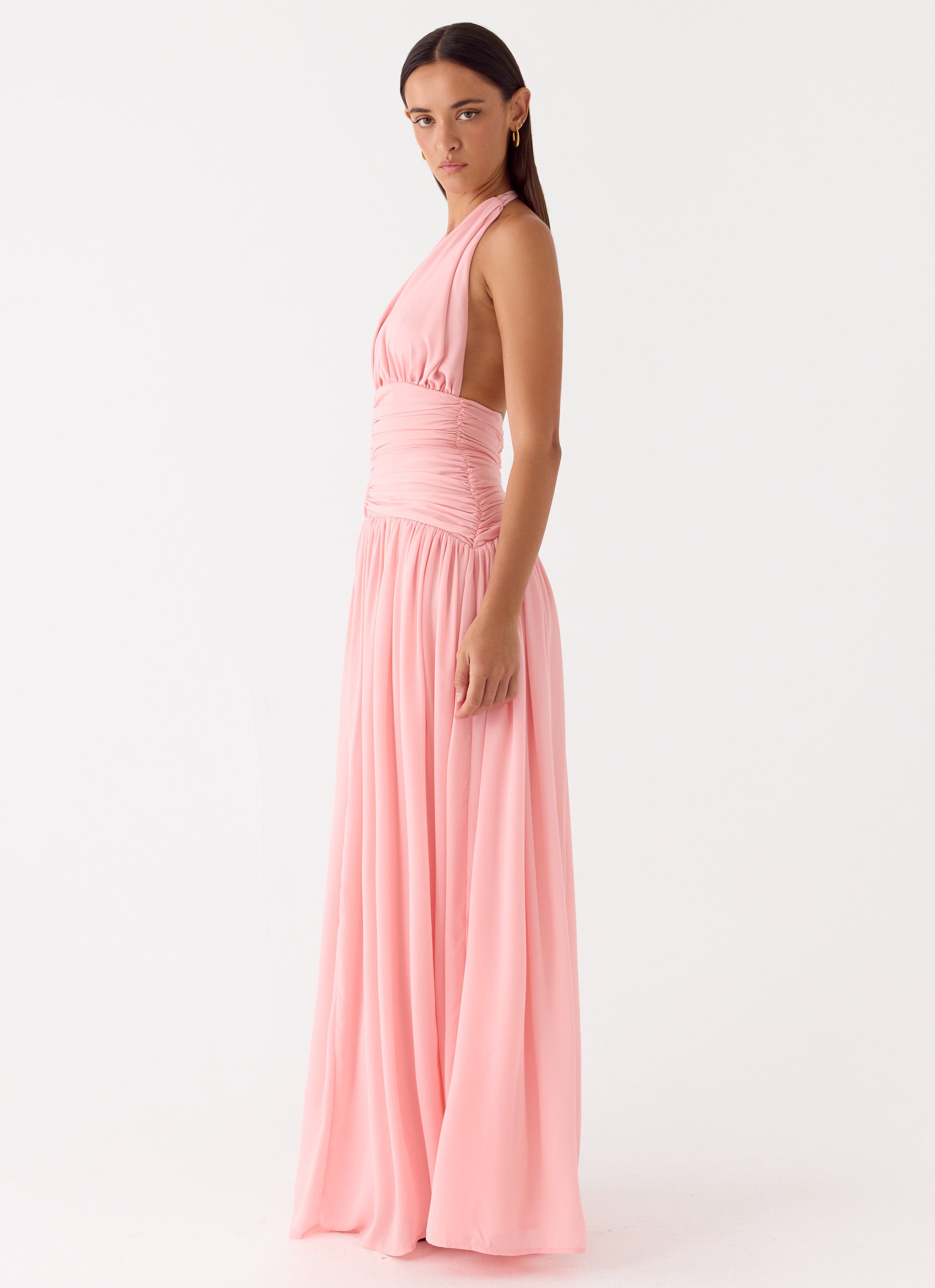 Jimena Maxi Dress - Peach