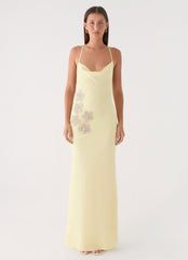 Joella Maxi Dress - Yellow