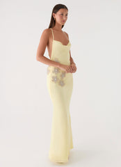 Joella Maxi Dress - Yellow