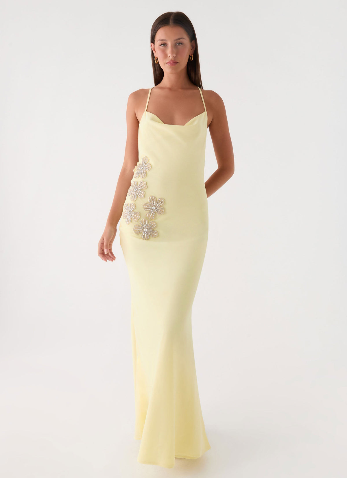 Joella Maxi Dress - Yellow
