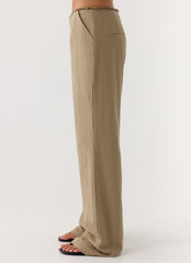 Josephina Pant - Sand Brown