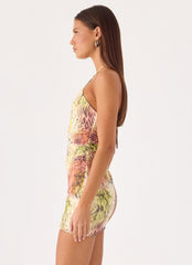 Just Right Mini Dress - Mystique Leopard