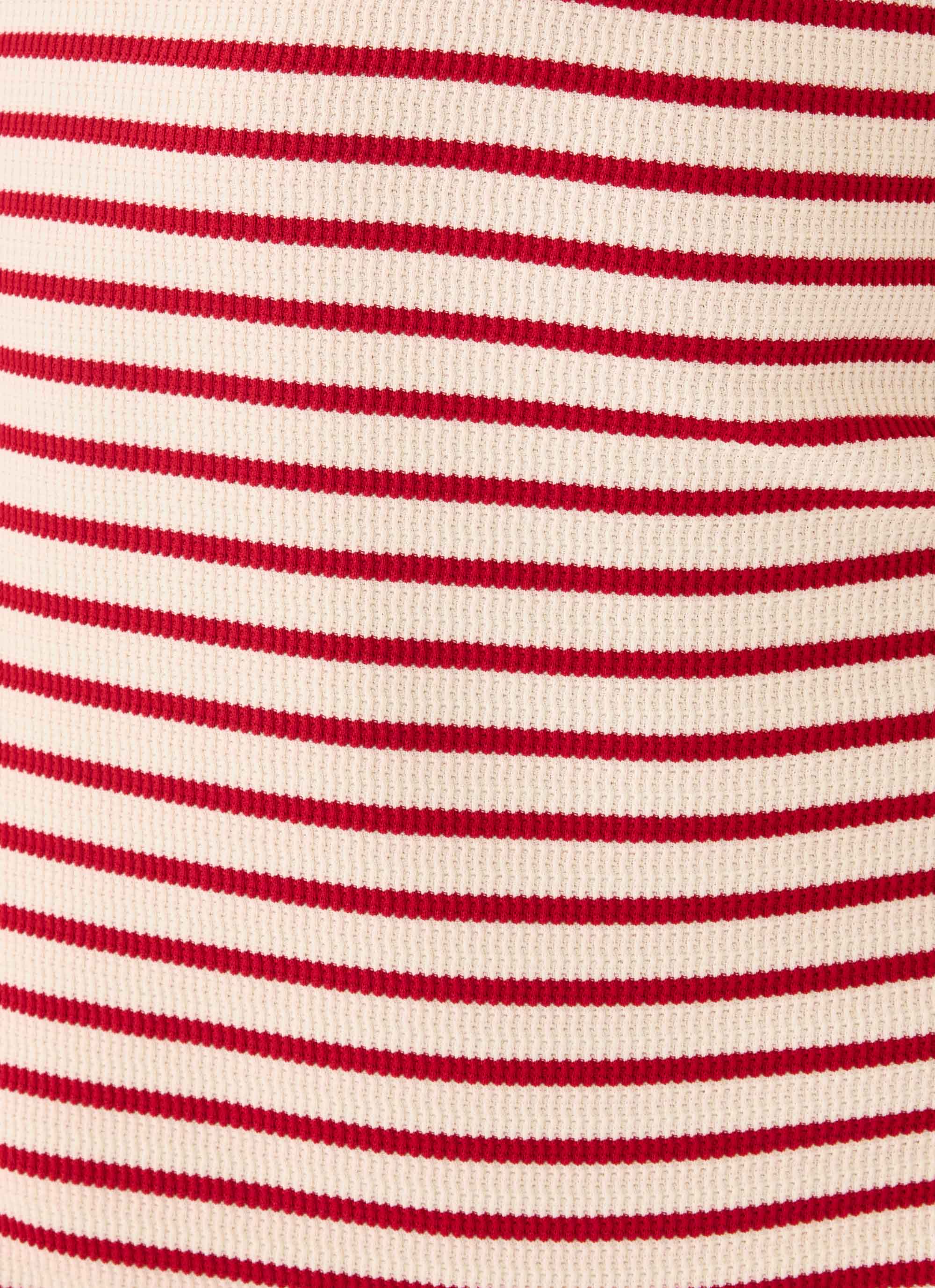 Kairah Playsuit - Red/White Stripe