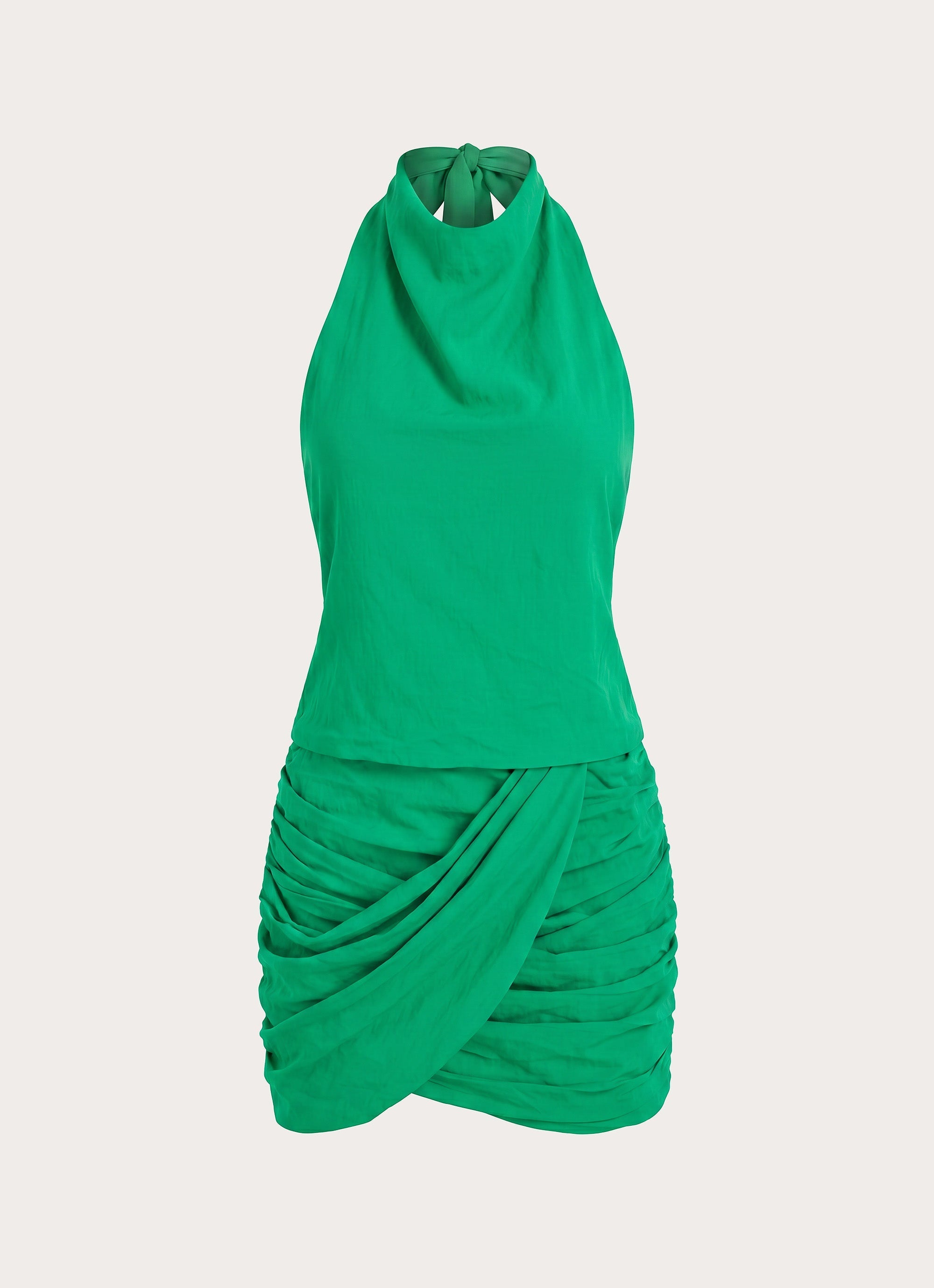 Karilo Mini Dress - Emerald Green