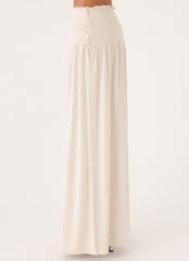 Kelli Hardware Maxi Skirt - Cream