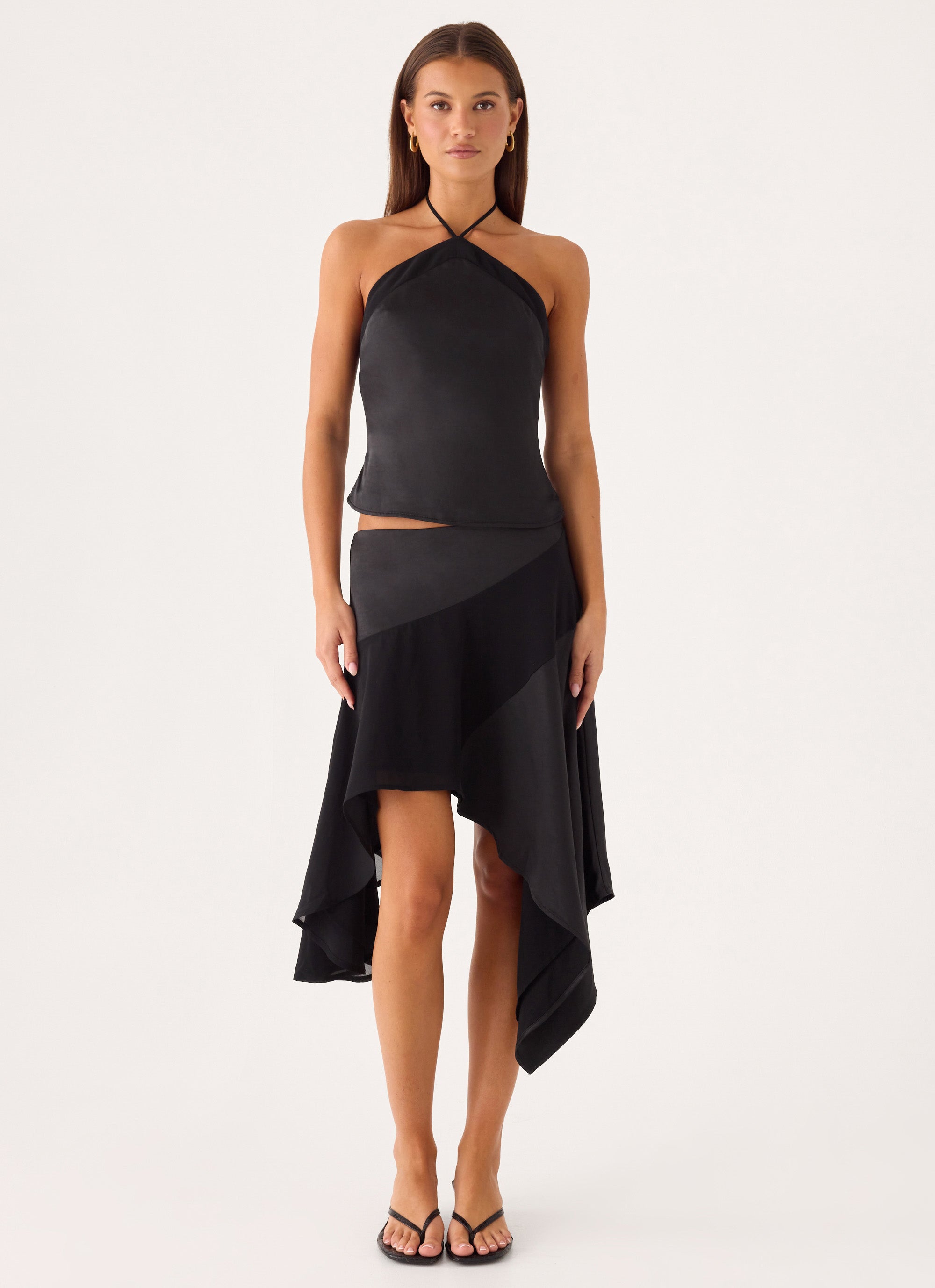 Klose Midi Skirt - Black