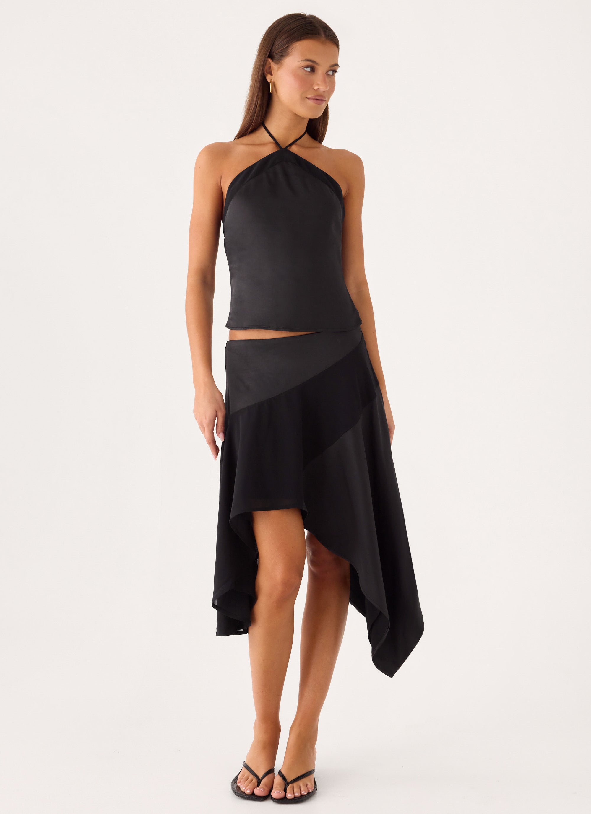 Klose Midi Skirt - Black