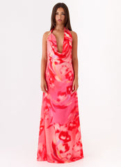Lalia Maxi Dress - Sun Blushed Bloom