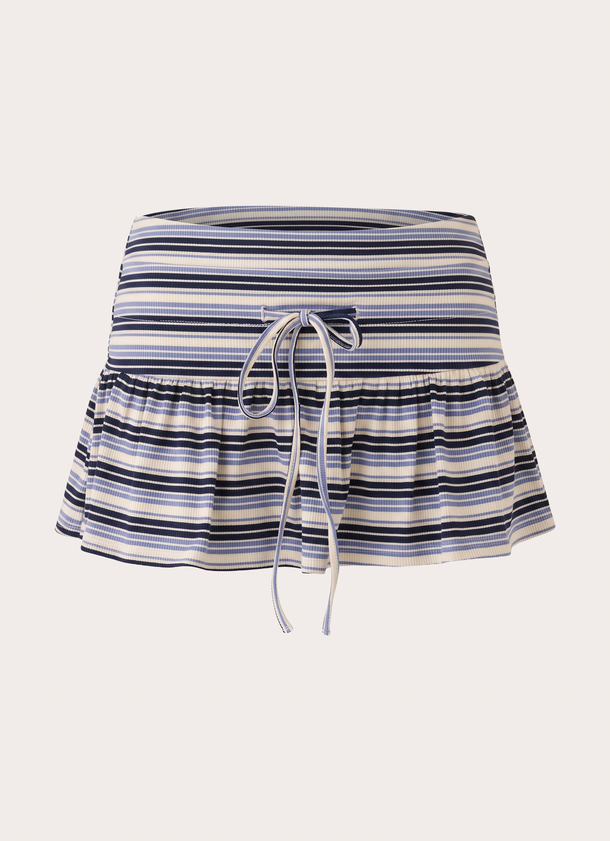Landon Mini Skort - Blue Stripe