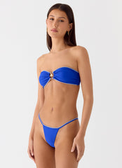 Laurel Bikini Bottom - Cobalt