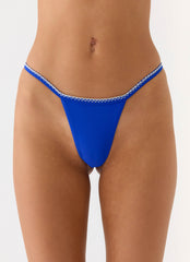 Laurel Bikini Bottom - Cobalt