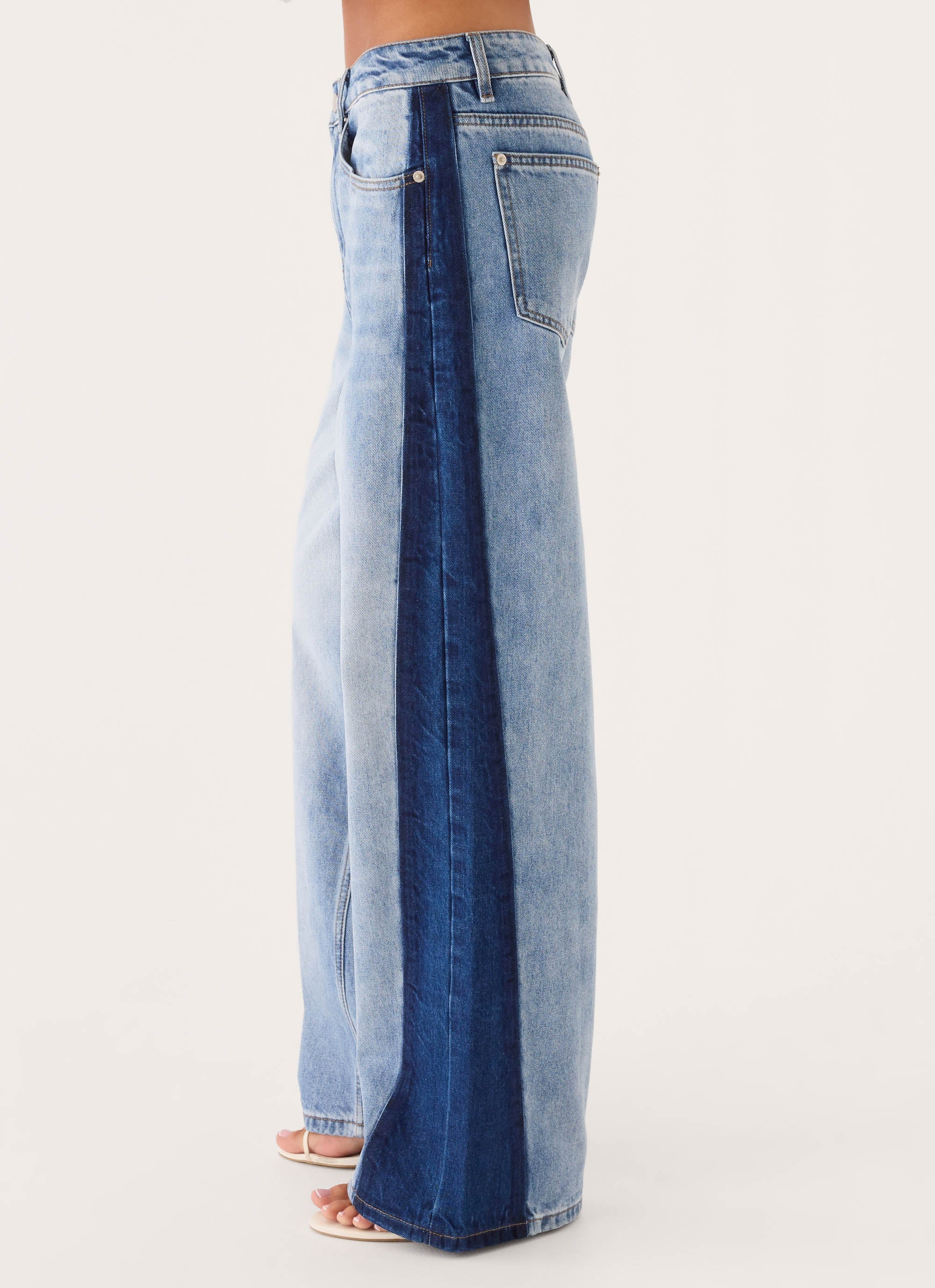 Lawrence Denim Jeans - Washed Blue