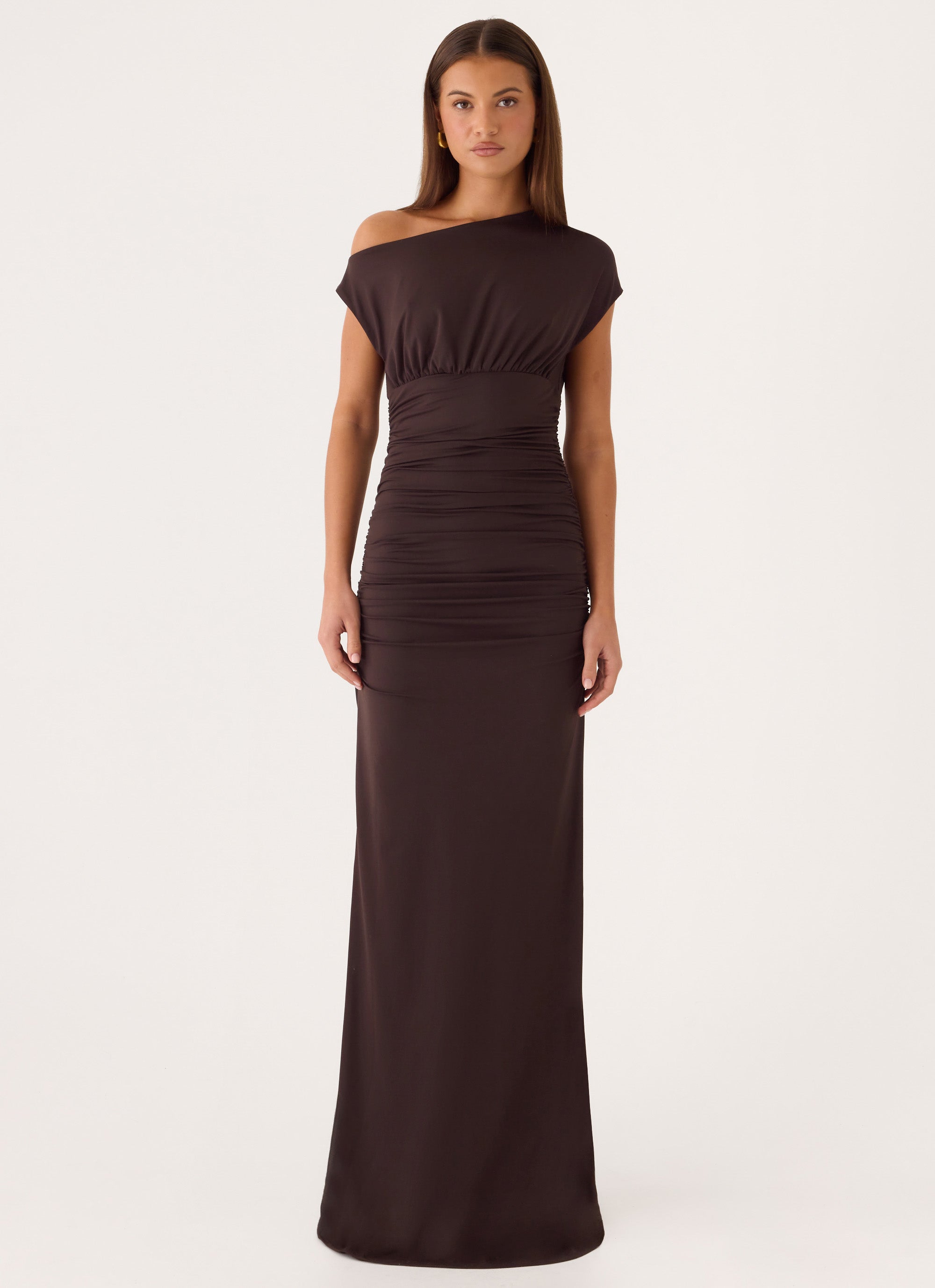 Liana Maxi Dress - Chocolate
