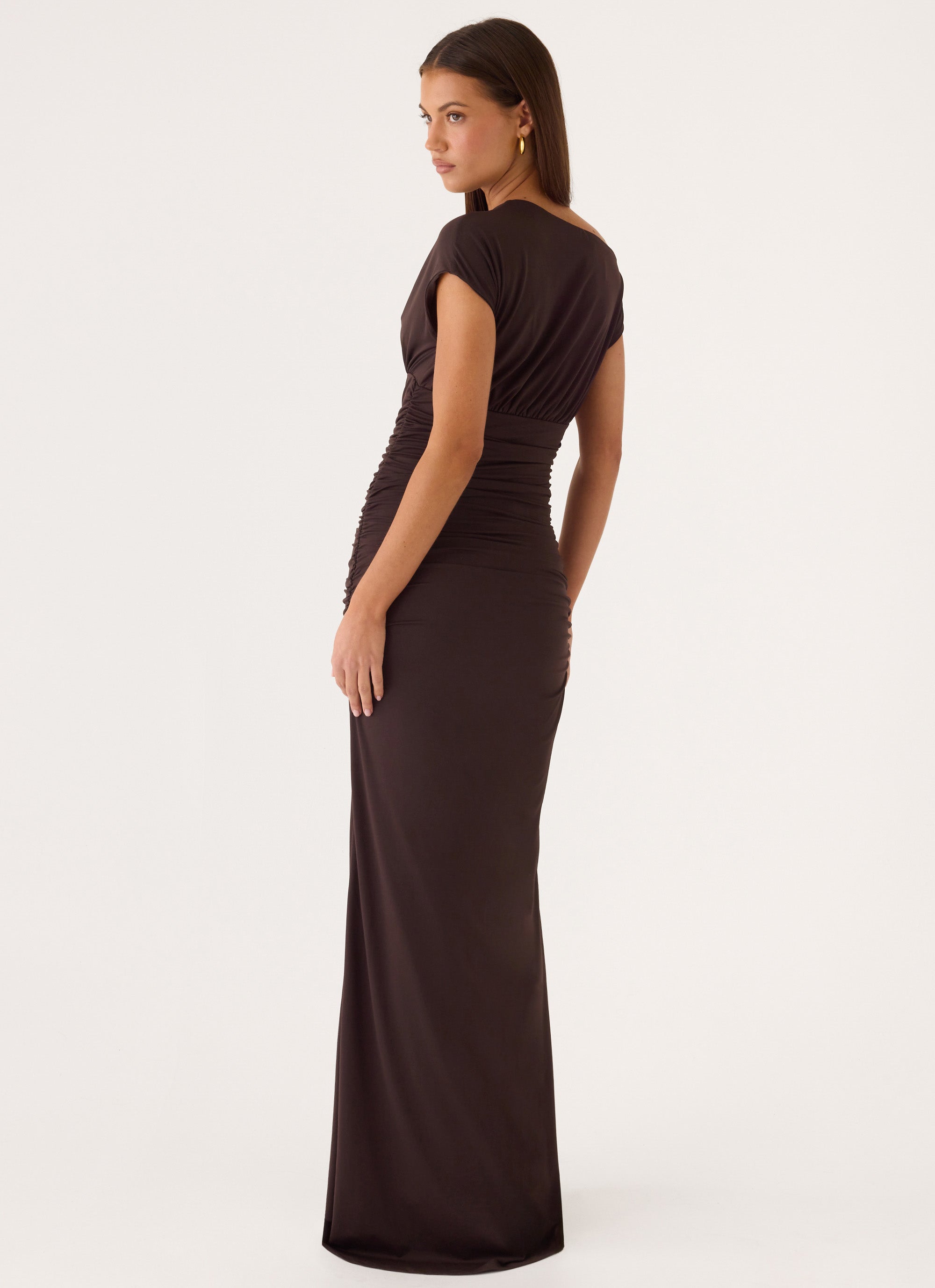 Liana Maxi Dress - Chocolate