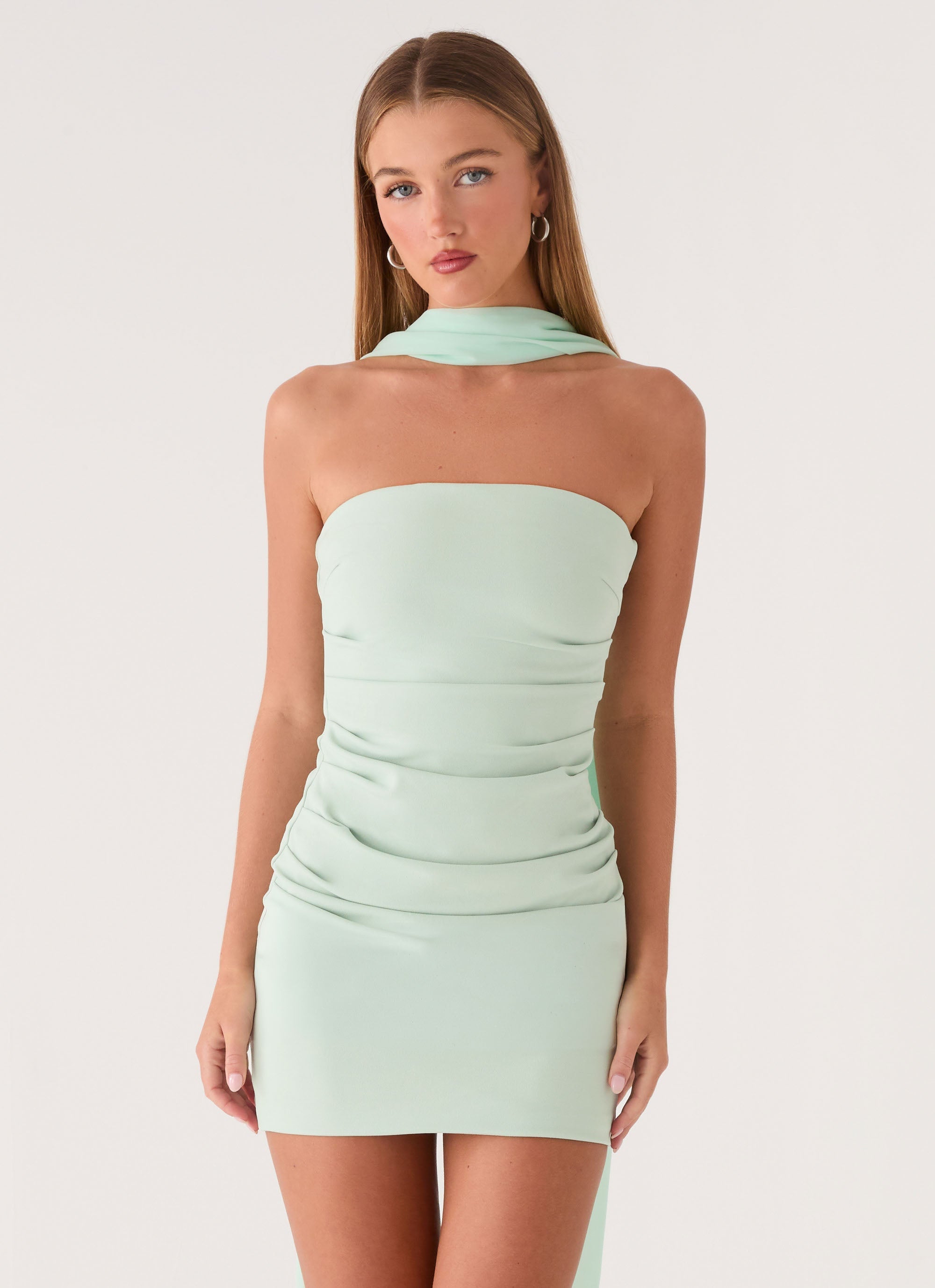 Libra Mini Dress - Sage