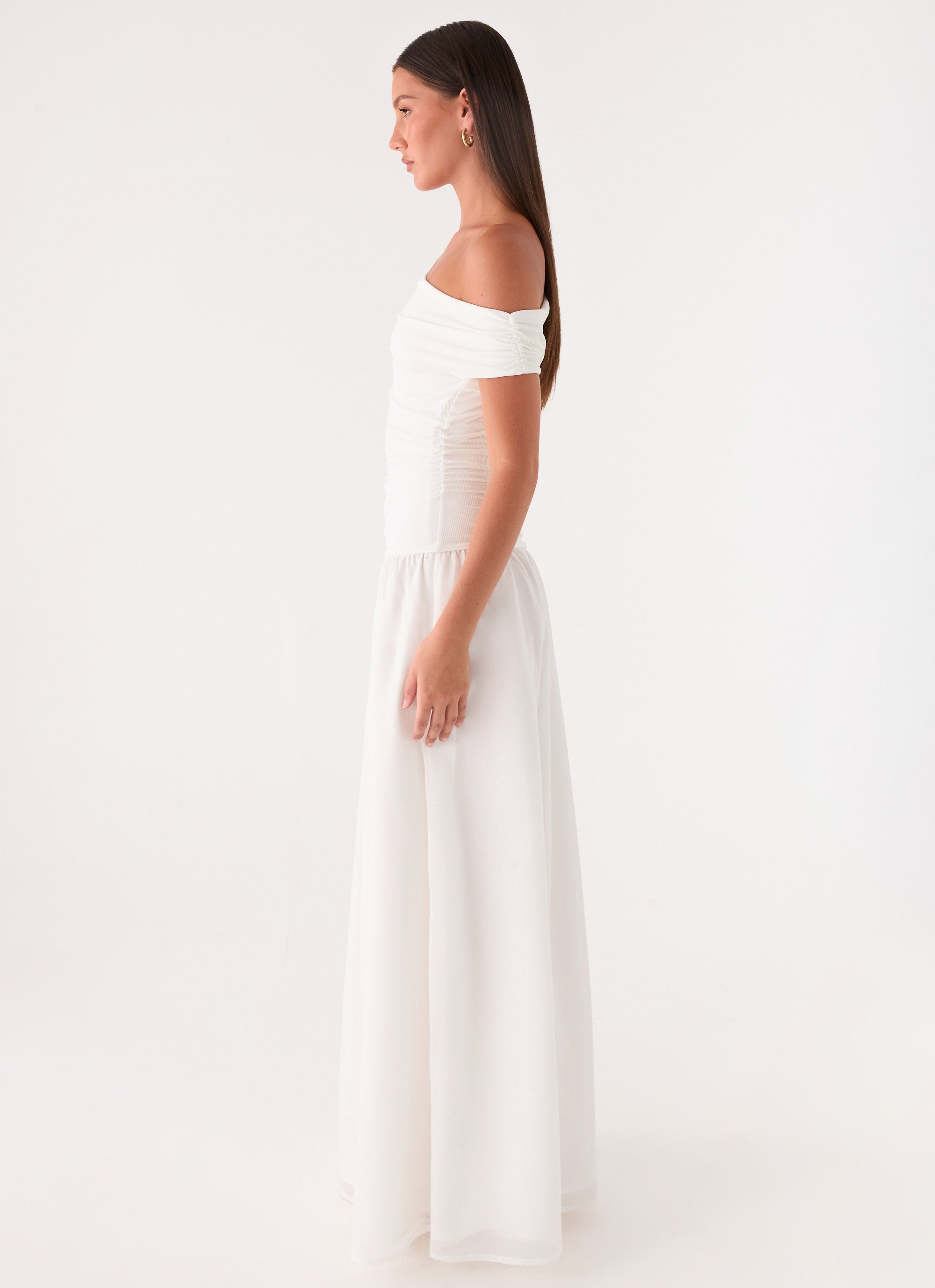 Liorae Maxi Dress - White