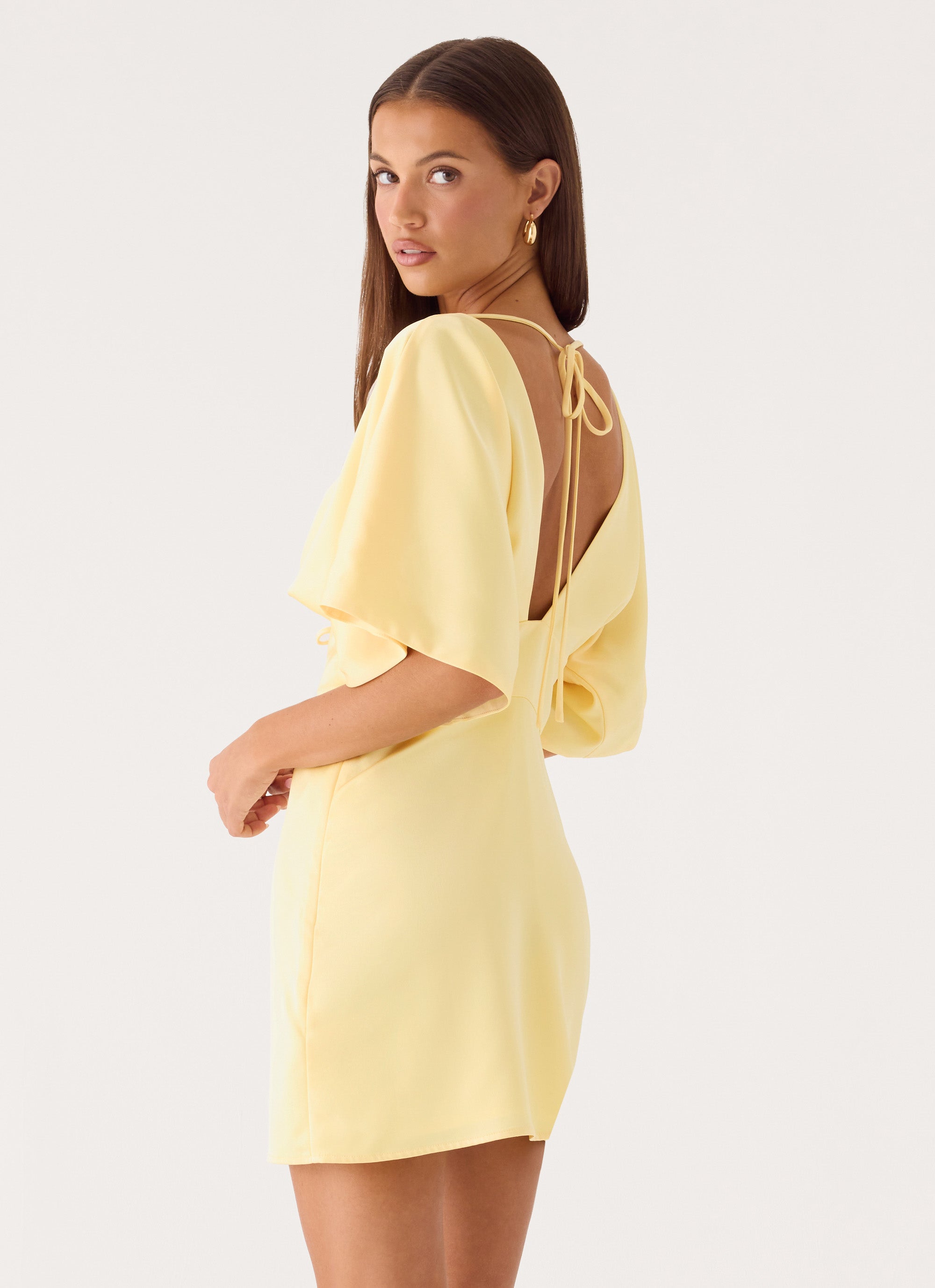 Love On You Mini Dress - Baby Yellow