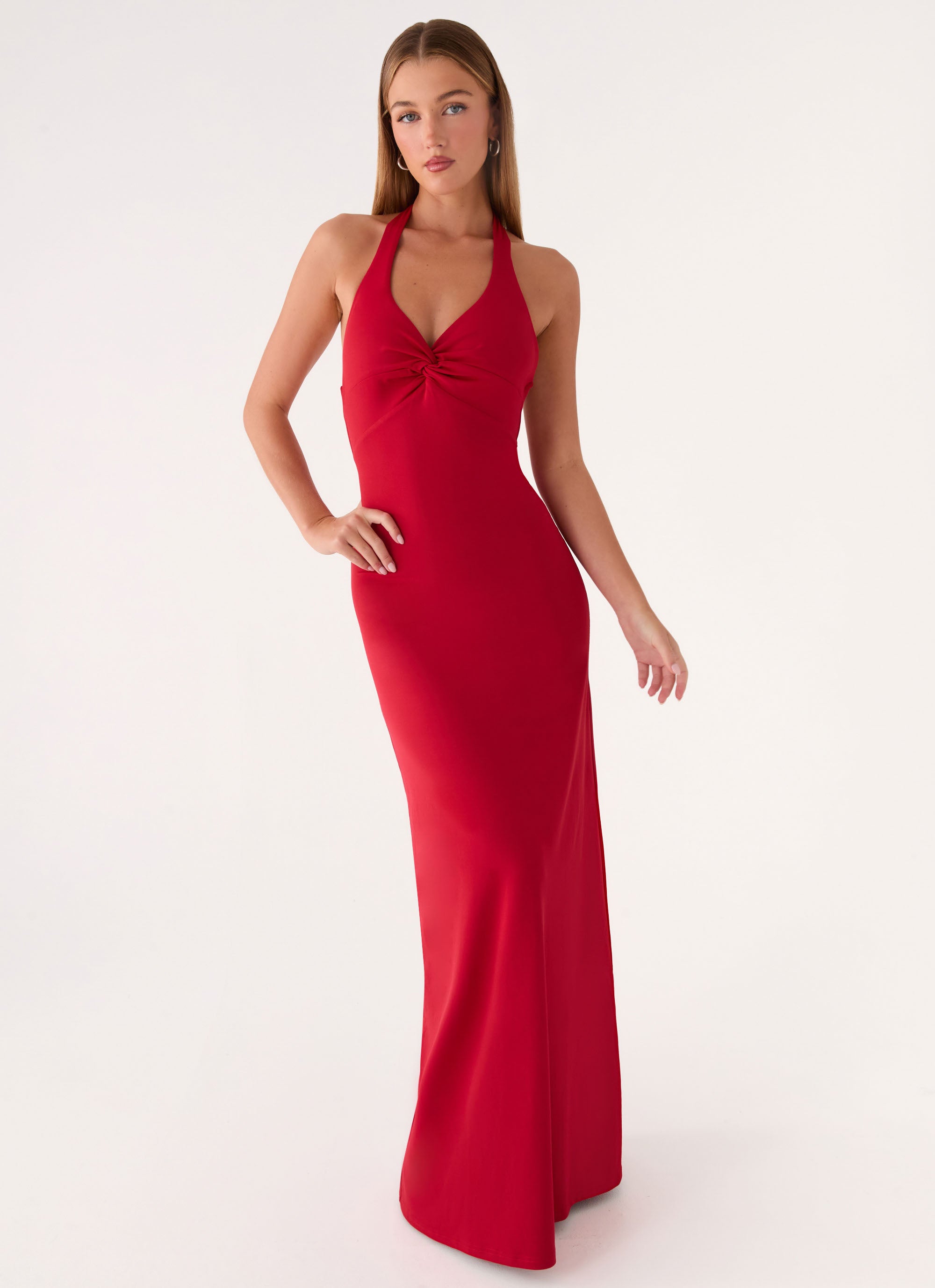Loverboy Maxi Dress - Deep Red