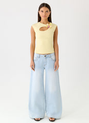 Luxie Top - Yellow