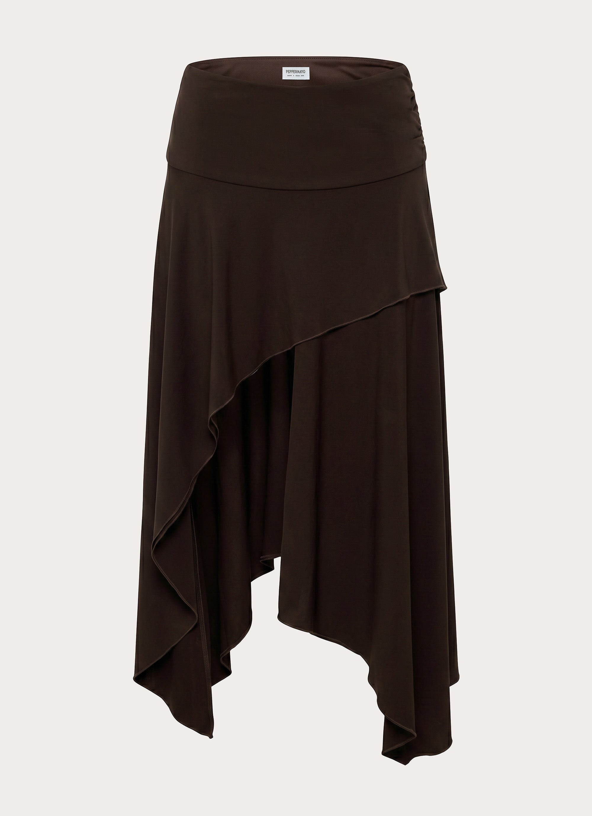 Lycia Midi Skirt - Chocolate