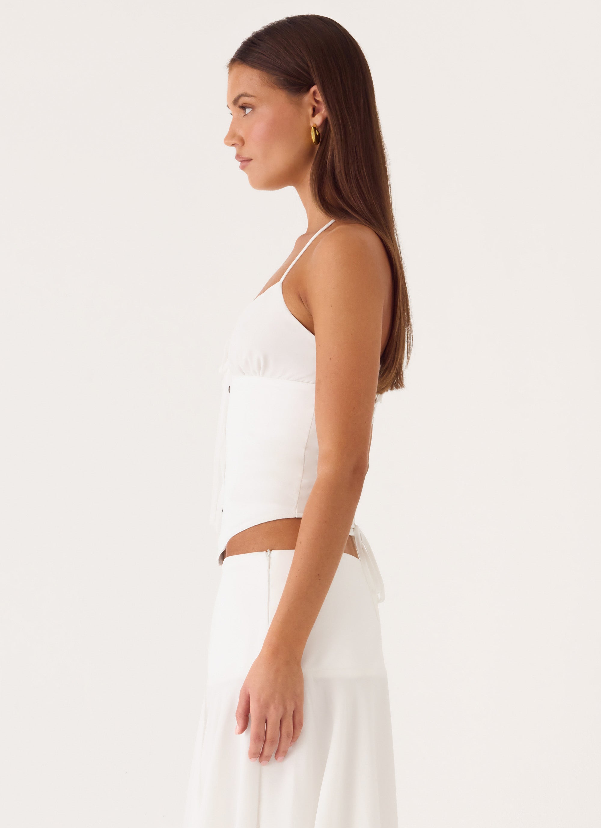 Madi Corset Top - White