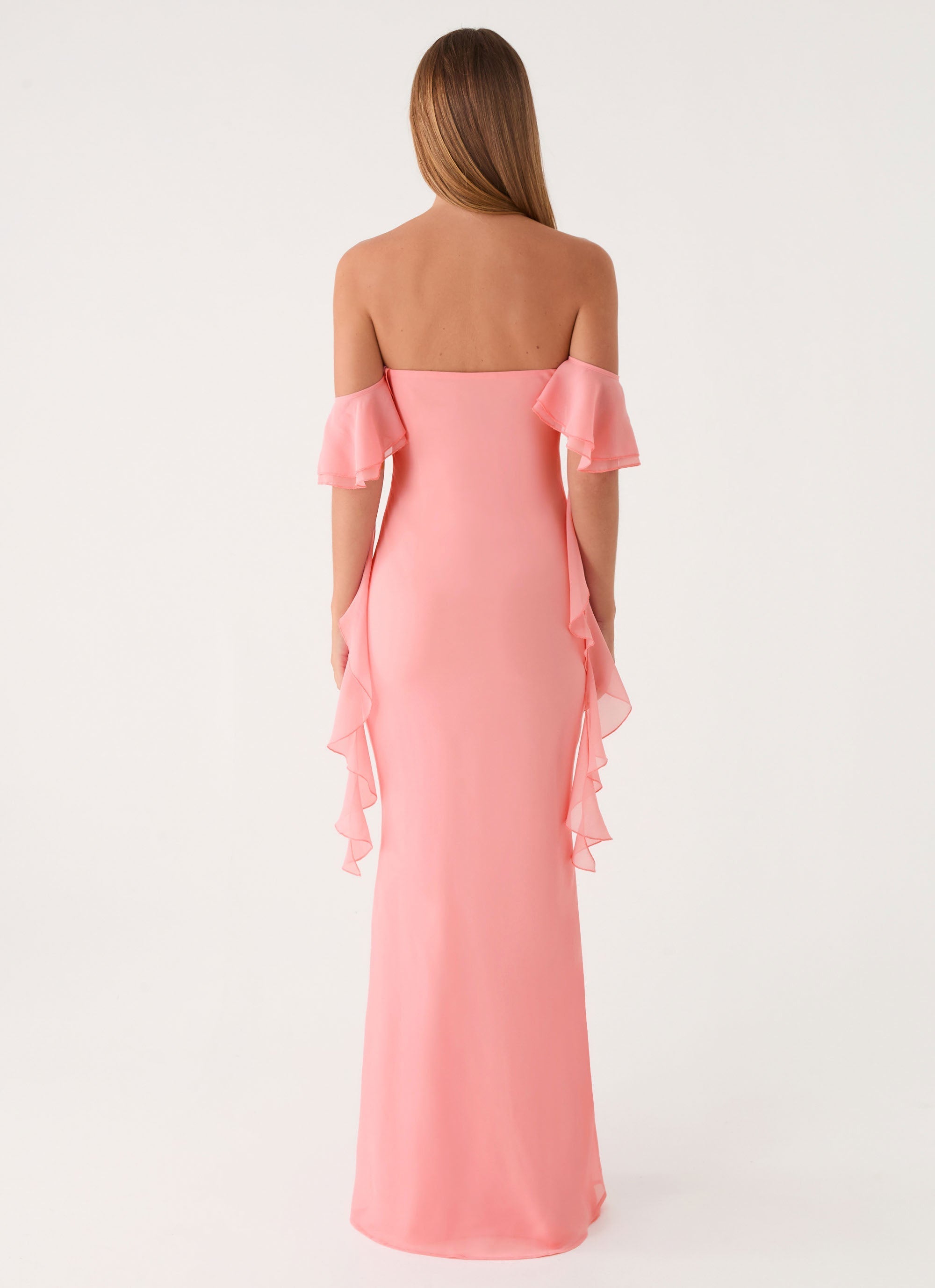 Maliyah Maxi Dress - Peach