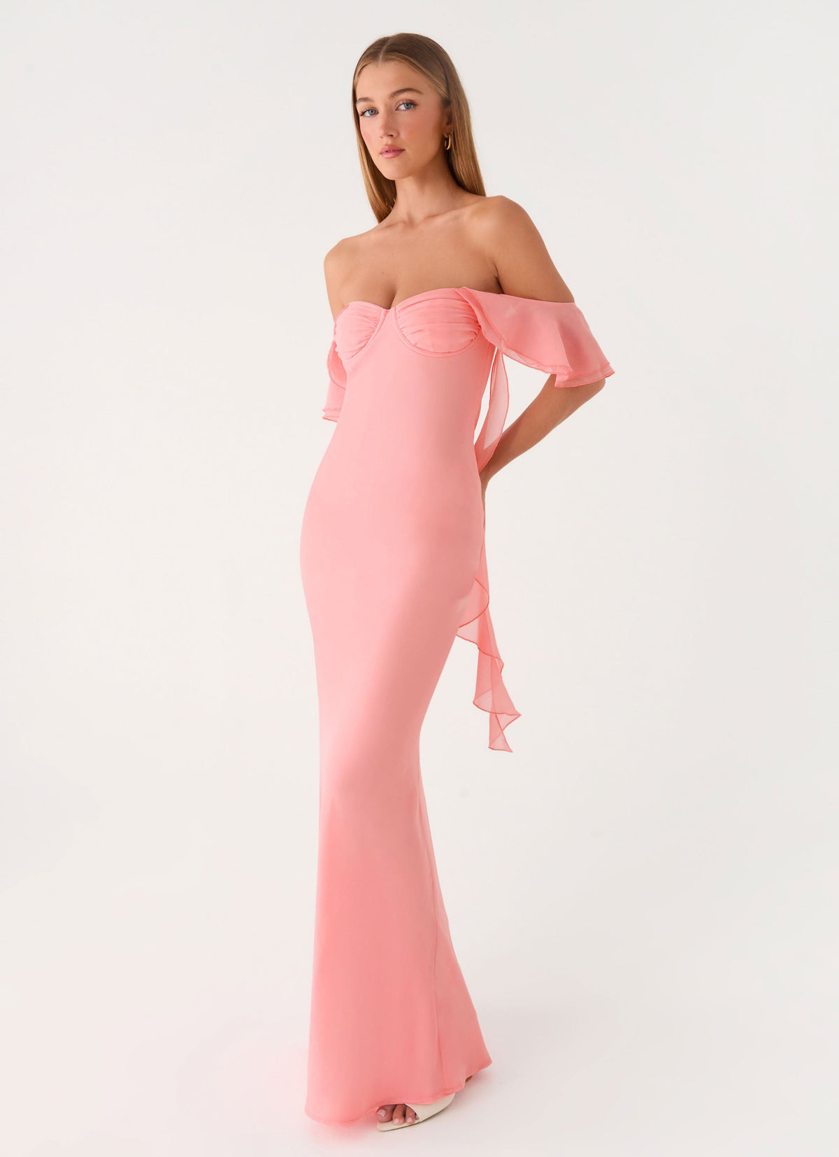 Maliyah Maxi Dress - Peach