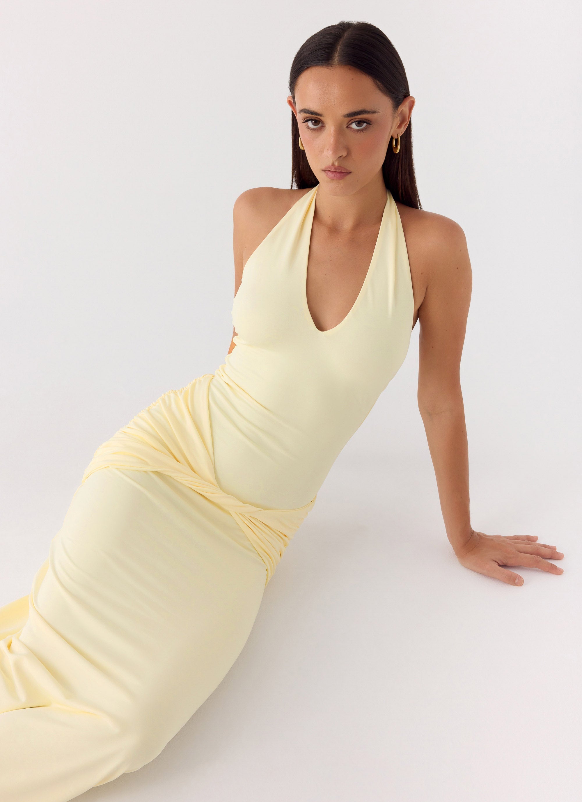 Maribelle Maxi Dress - Lemon