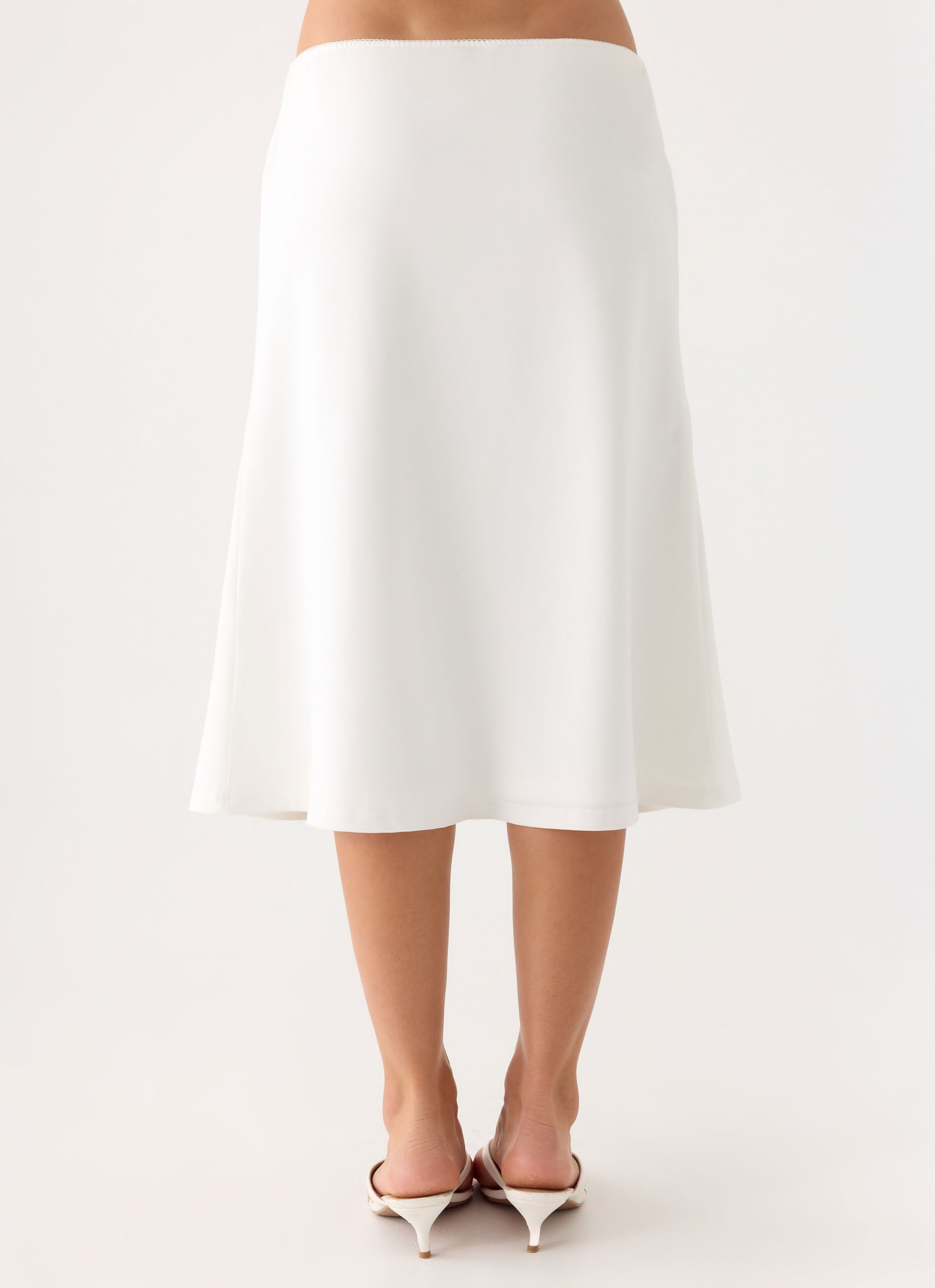 Marquas Midi Skirt - White