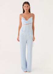 Melisana Cowl Top - Blue