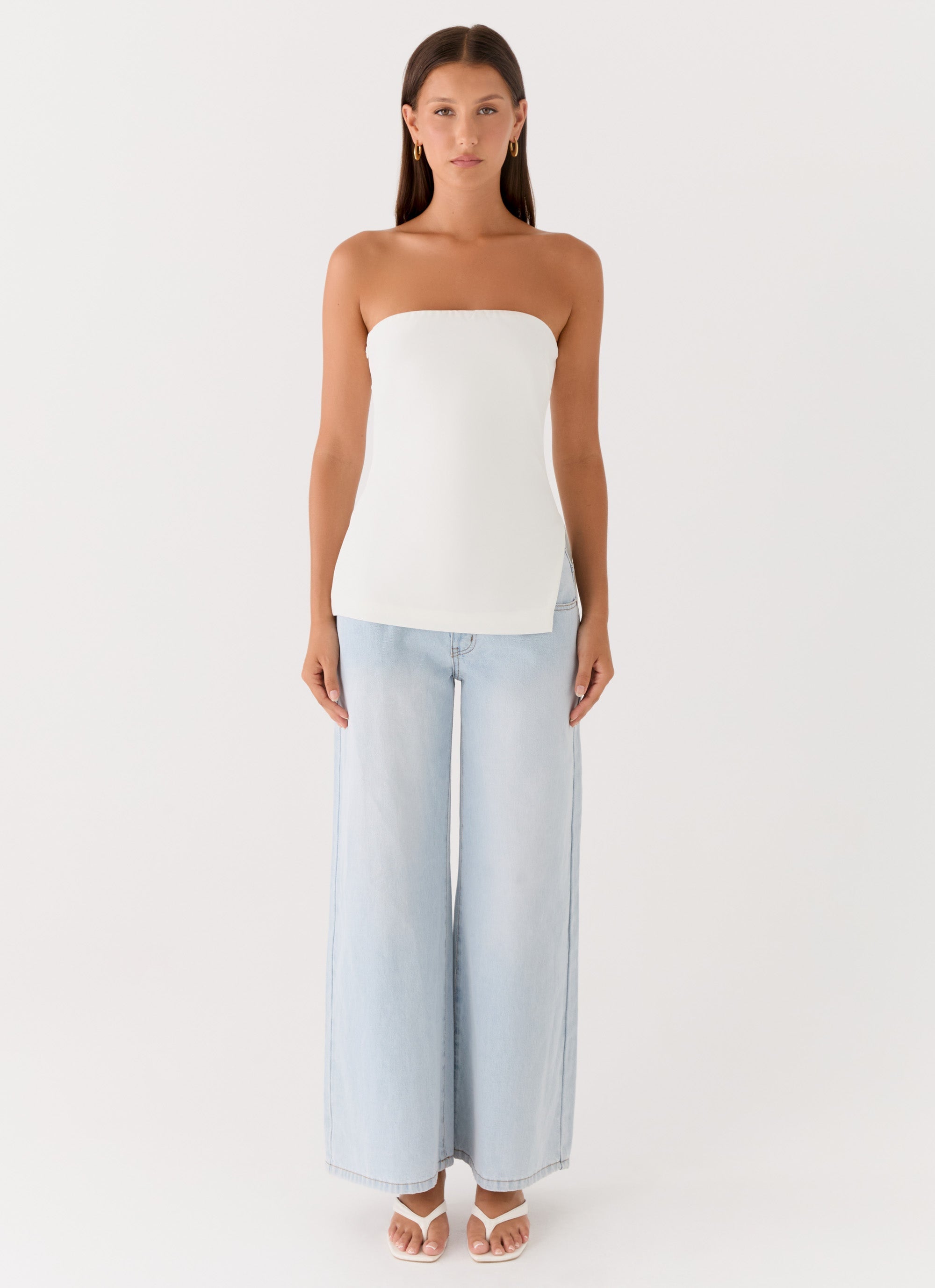 Midnight Glance Top - White
