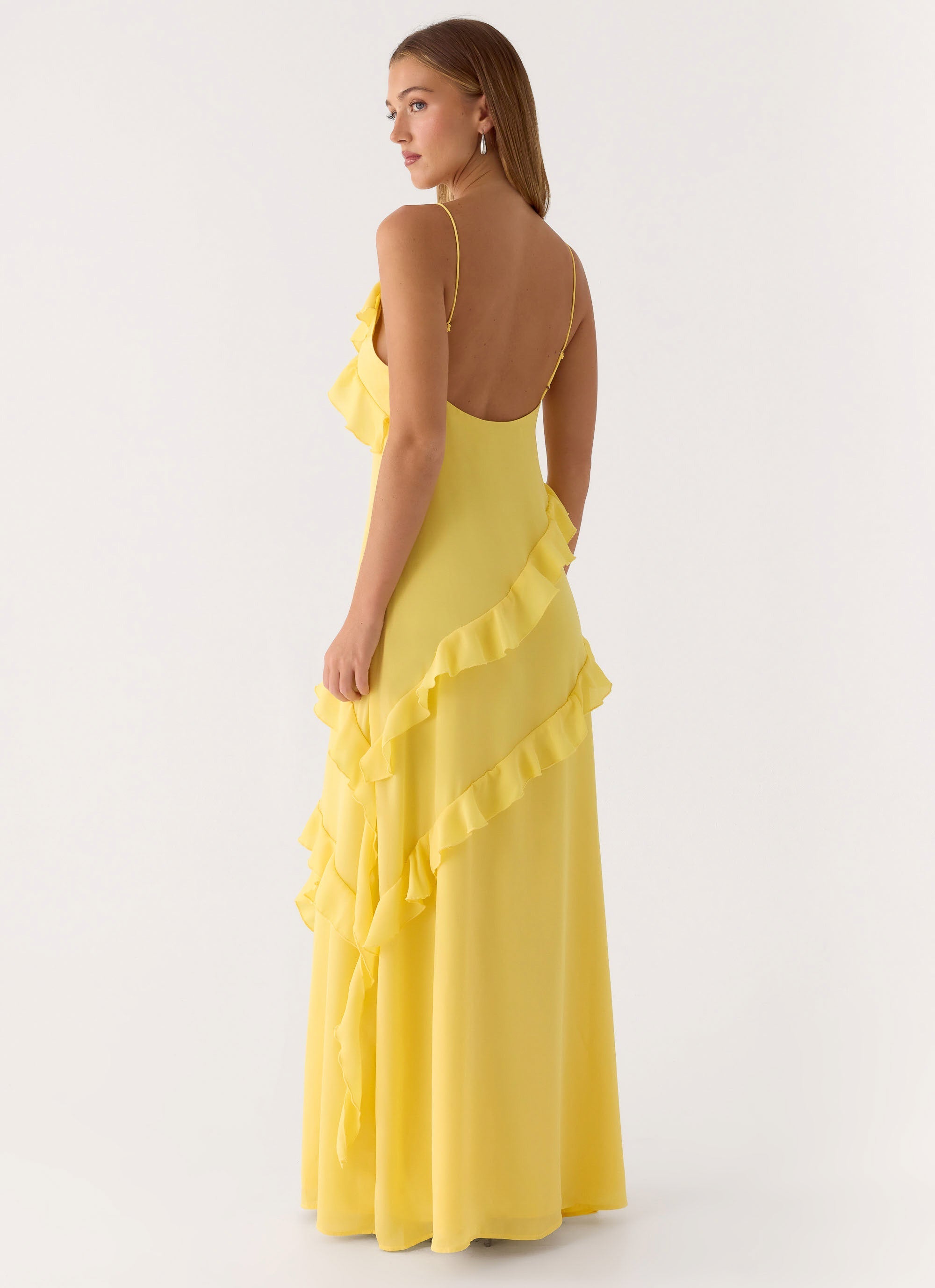 Mishal Maxi Dress - Bright Lemon