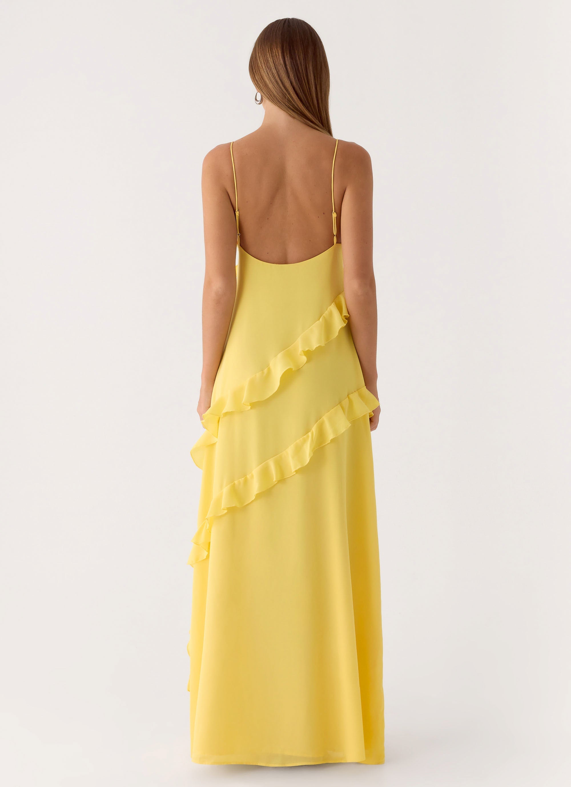 Mishal Maxi Dress - Bright Lemon