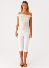 Nebula Top - Ivory