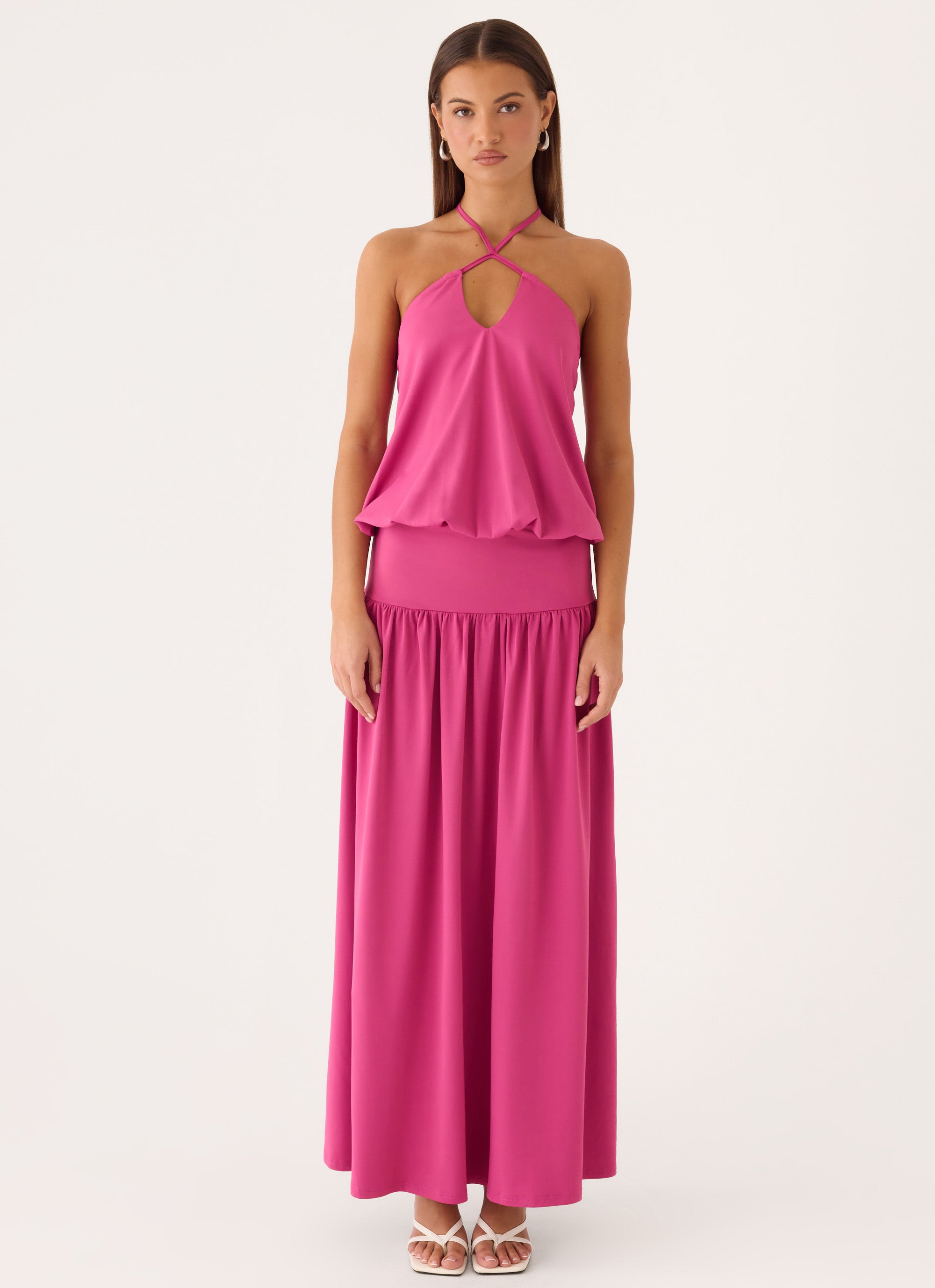 Need You Now Maxi Dress - Berry