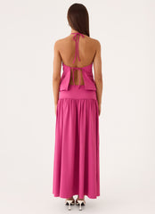 Need You Now Maxi Dress - Berry
