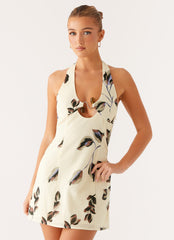Noa Mini Dress - Buttercream Bliss