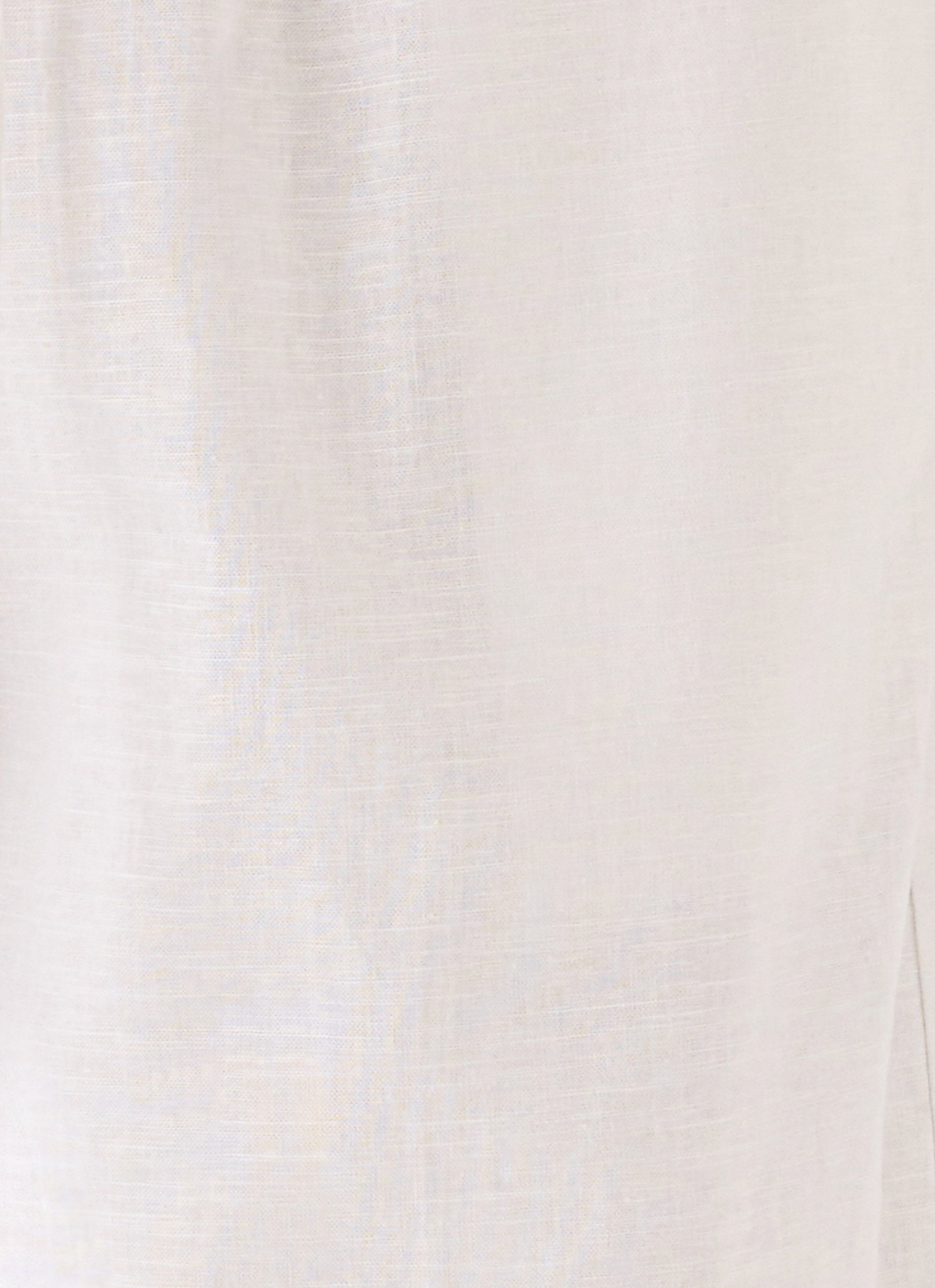 Norene Linen Wide Leg Pant - White