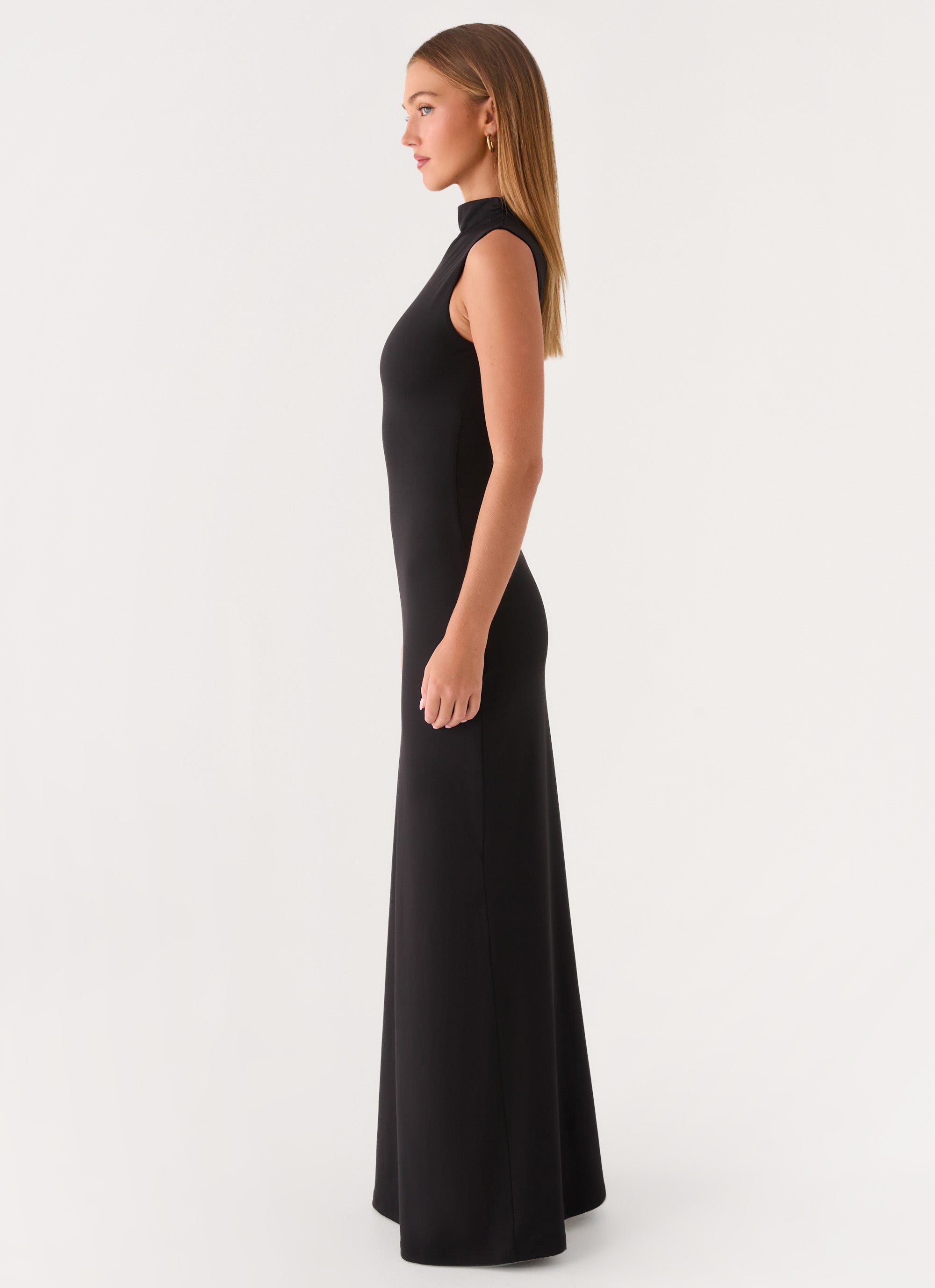 On My Time Maxi Dress - Black
