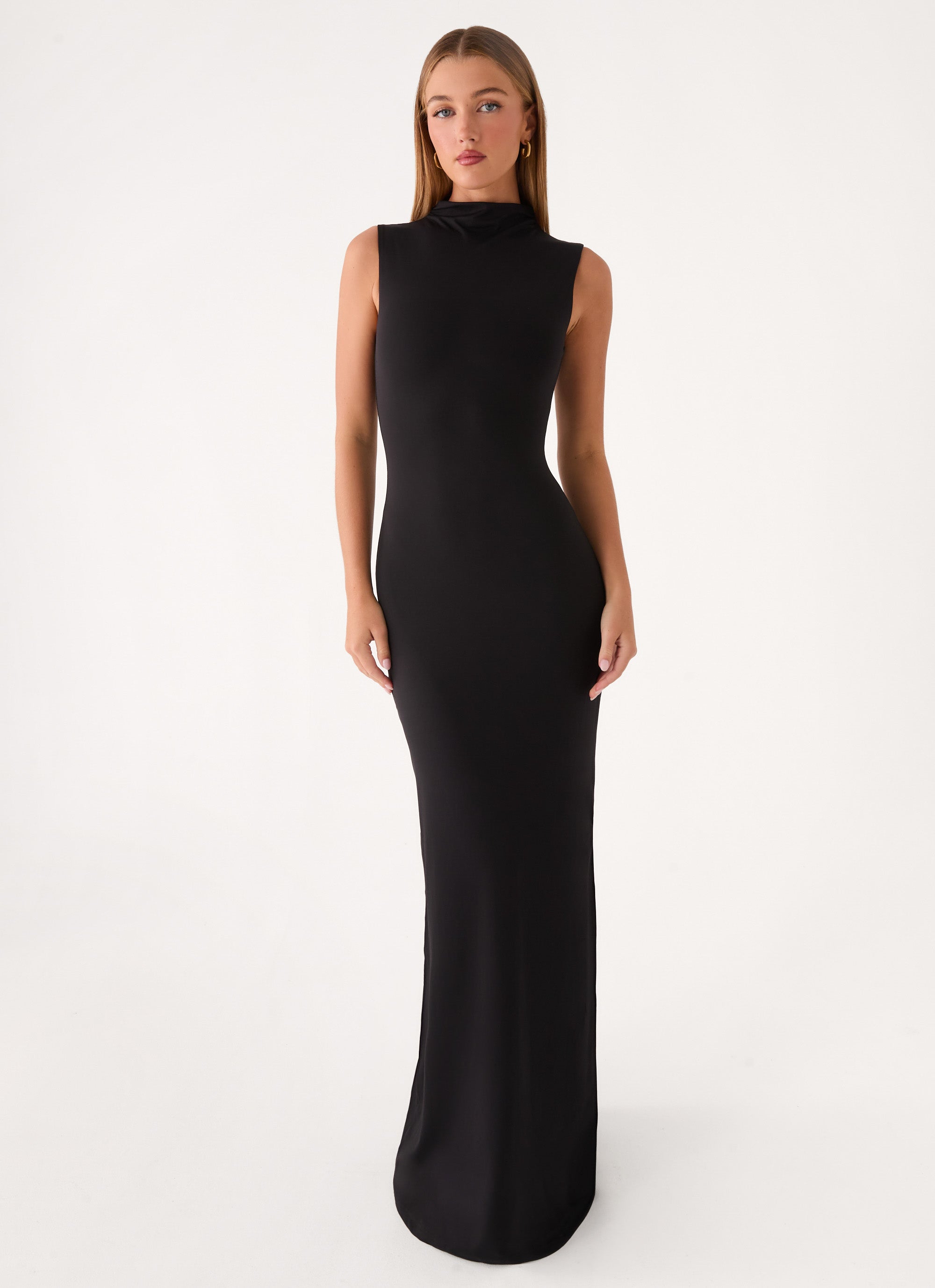 On My Time Maxi Dress - Black