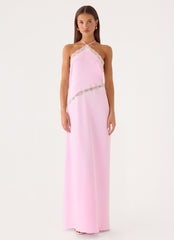 Orvian Maxi Dress - Pink