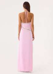 Orvian Maxi Dress - Pink