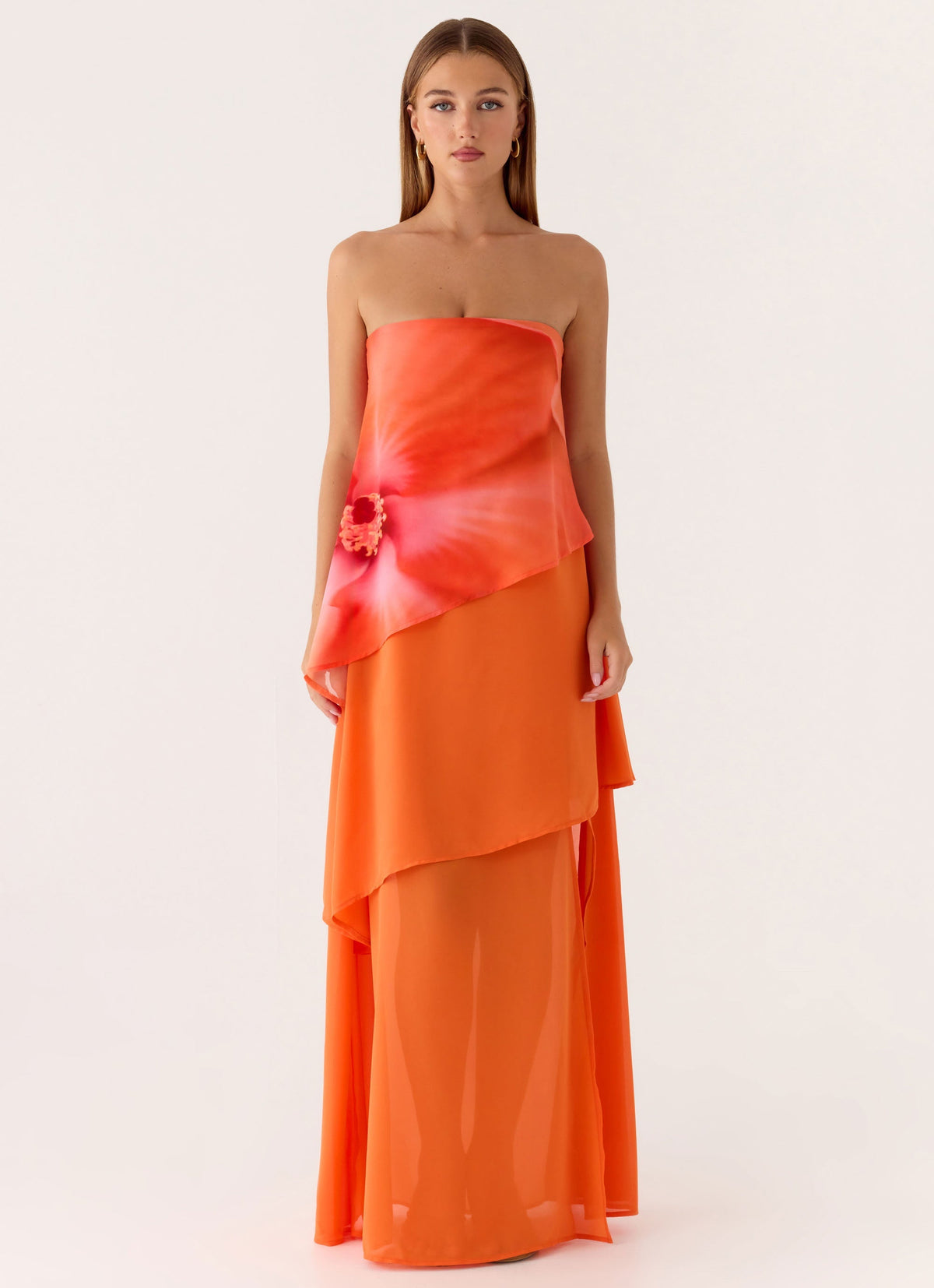 Persuasive Maxi Dress - Orange Blossom