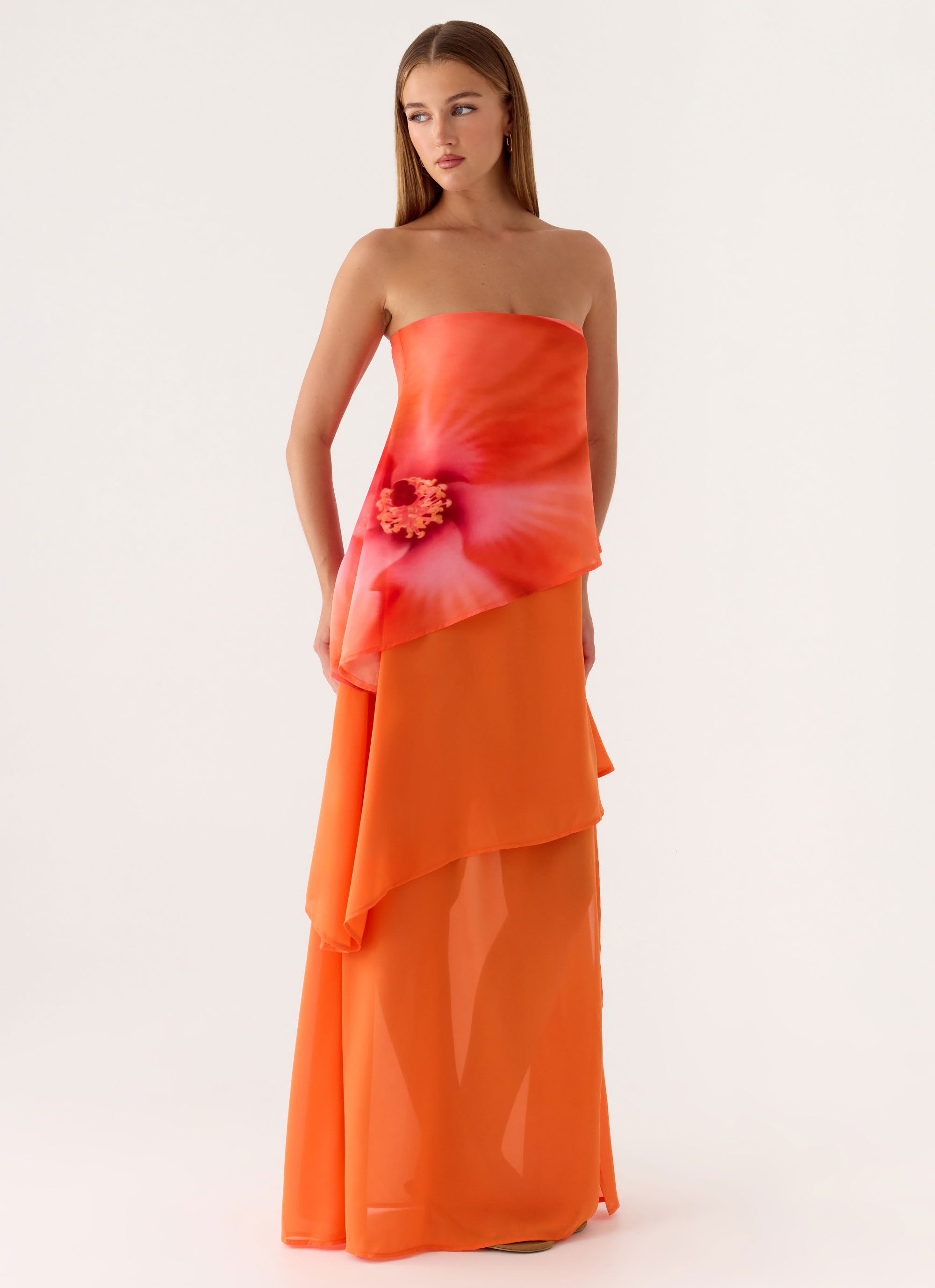Persuasive Maxi Dress - Orange Blossom