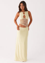 Prophecy Maxi Dress - Yellow