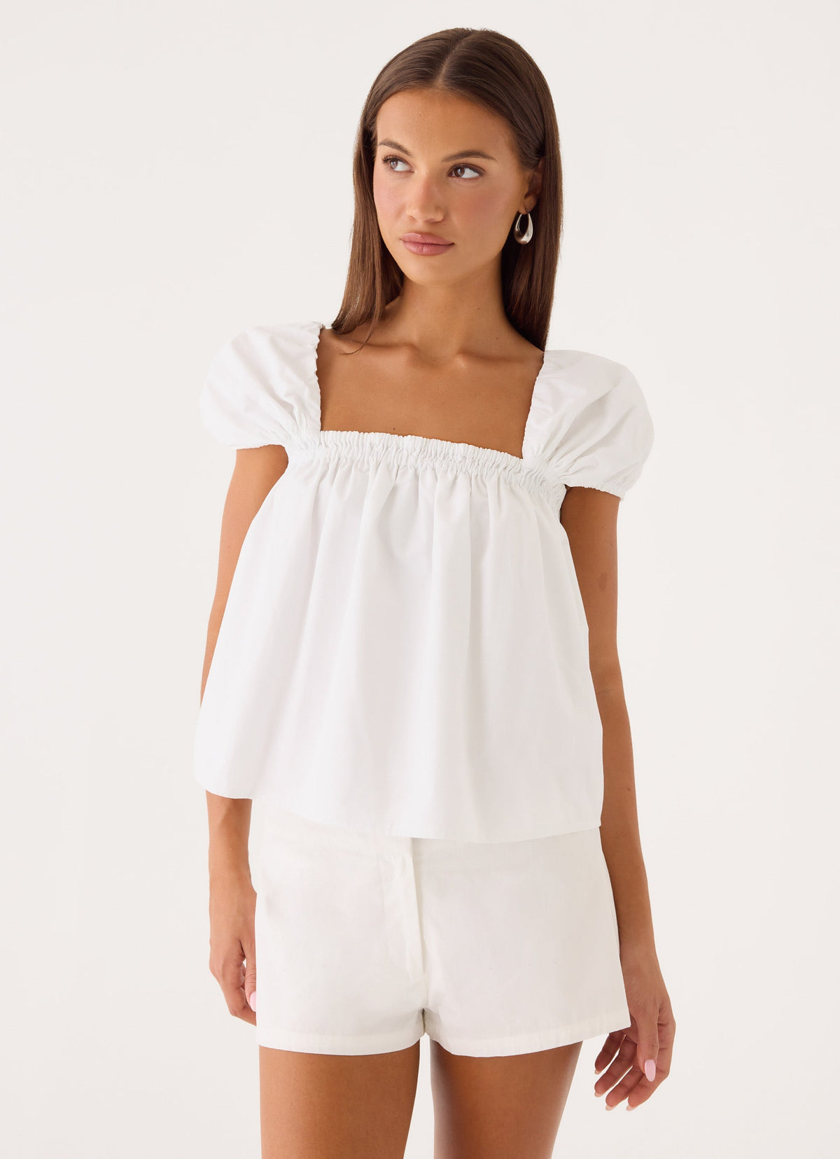 Quinton Top - White