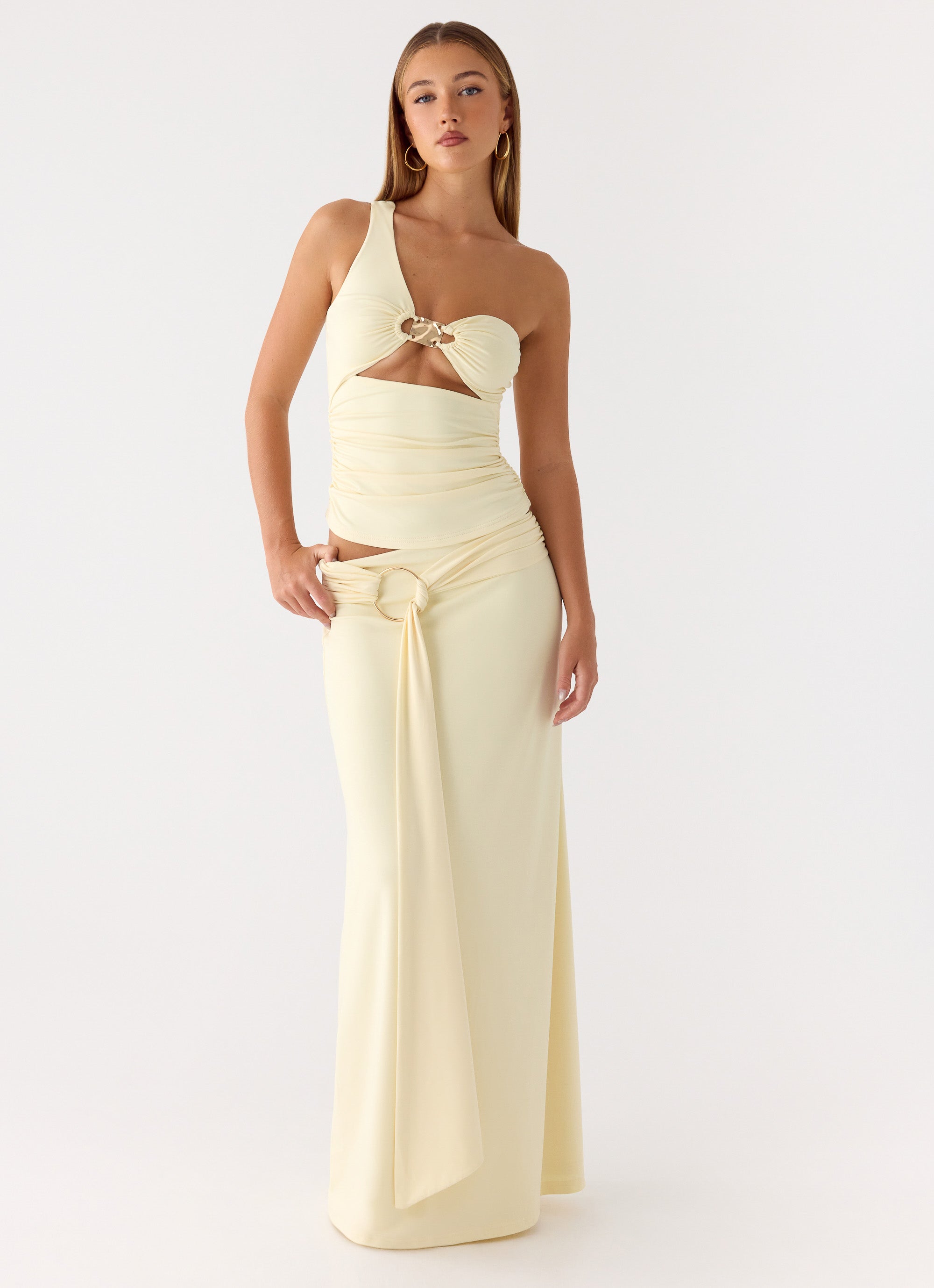 Ravi Maxi Skirt - Yellow